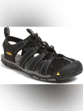 KEEN Clearwater CNX Men’s Sandals Size 10 Black Lightweight Water Hiking Shoes